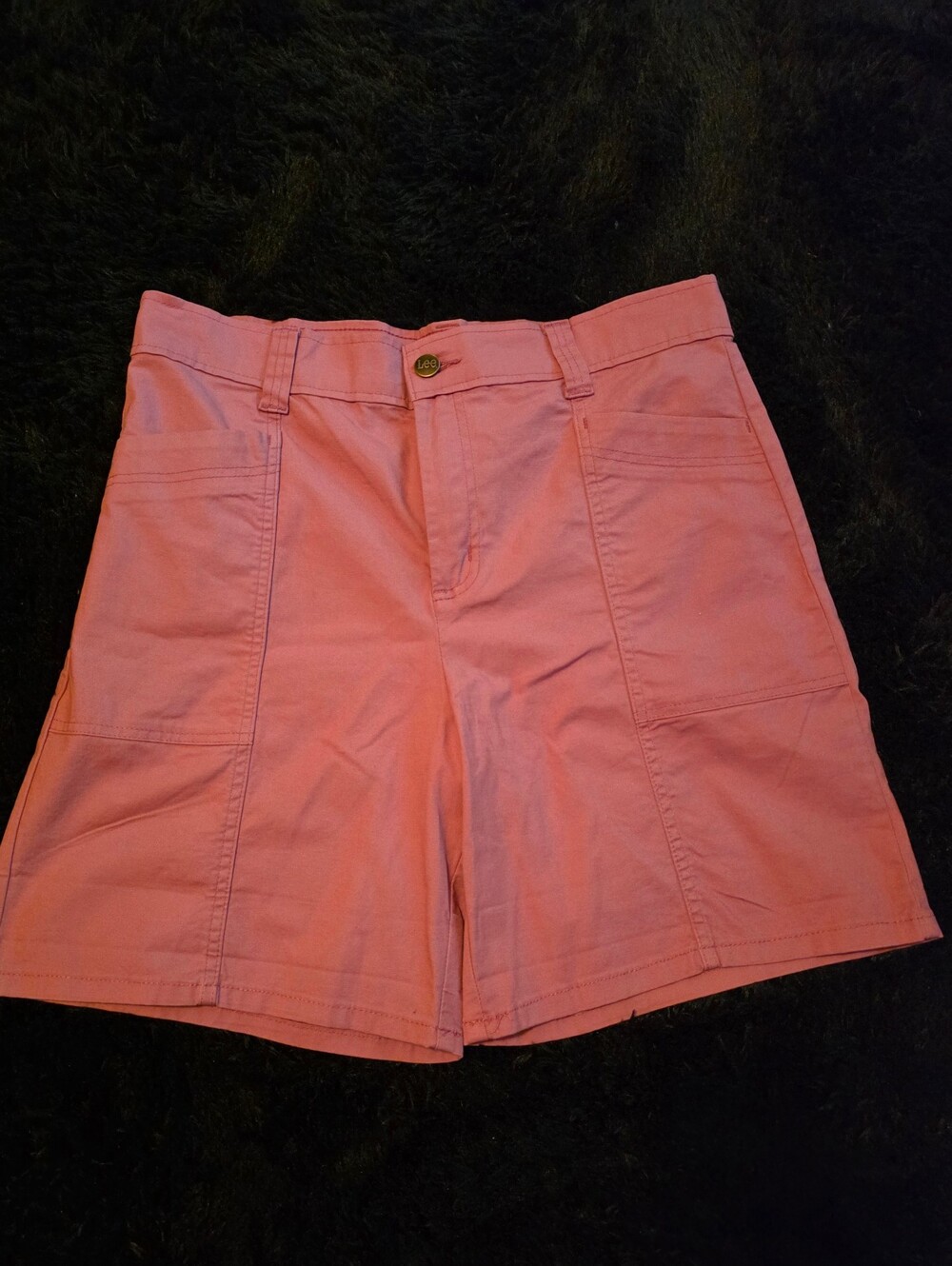 Women's Pink Lee Shorts Size 12